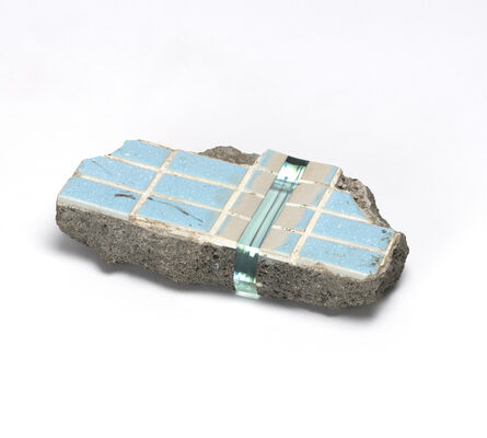 TODO RAMON, ‘Debris - tile in pale blue’, 2015