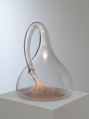 Klein Bottle with the Image of Its Own Making (after Robert Morris)