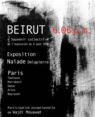 Beirut 6.06 pm, installation view