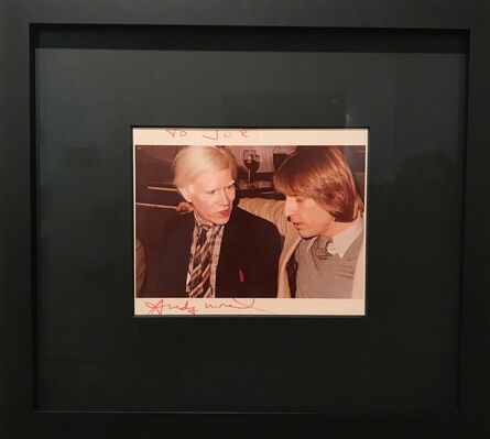 Andy Warhol, ‘Photograph while talking’, 80