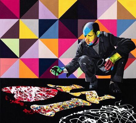 Eduardo Kobra, ‘Jackson Pollock’, 2023