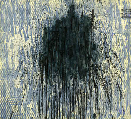 Jacqueline Humphries, ‘Untitled (blue)’, 2023
