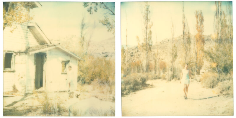 Stefanie Schneider, ‘Last Season - so I walked away from my valley (Wastelands), diptych’, 2003, Photography, 2 Analog C-Prints, hand-printed by the artist on Fuji Crystal Archive Paper, based on 2 Polaroids, mounted on Aluminum with matte UV-Protection, Instantdreams