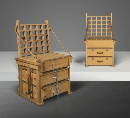 Eduardo Paolozzi, ‘A 'Sculptor’s Chair' and the unique ‘Sculptor’s Chair’ prototype’, 1987