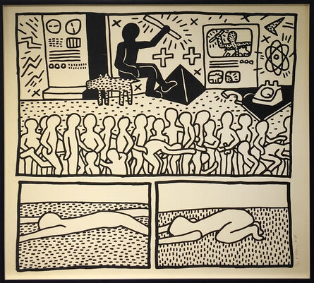 Keith Haring, ‘The Blueprint Drawings 15’, 1990