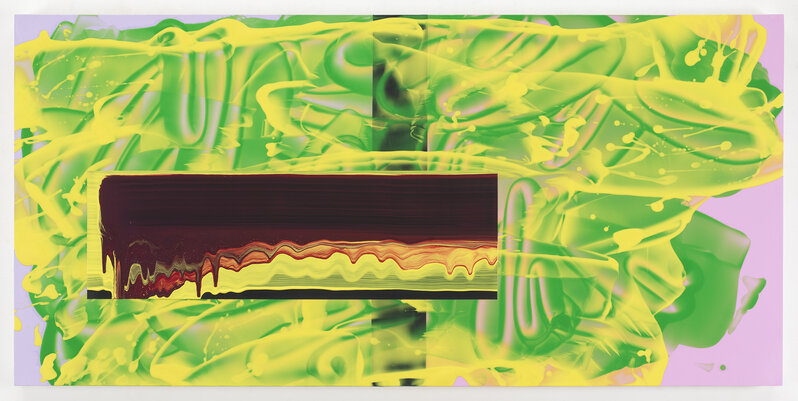 David Reed, ‘#638’, 2013-2014, Painting, Oil and alkyd on polyester, Häusler Contemporary