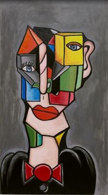 Andres Valencia, ‘Ms. Cube’, 2020