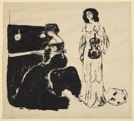 Edvard Munch, ‘Violin Concert’, 1903