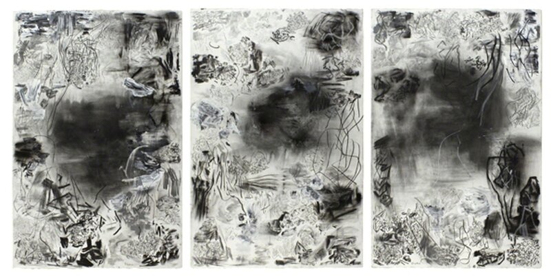 Eduardo Stupía, ‘Triptych- Untitled’, 2014, Drawing, Collage or other Work on Paper, Mixed media on paper, Jorge Mara - La Ruche