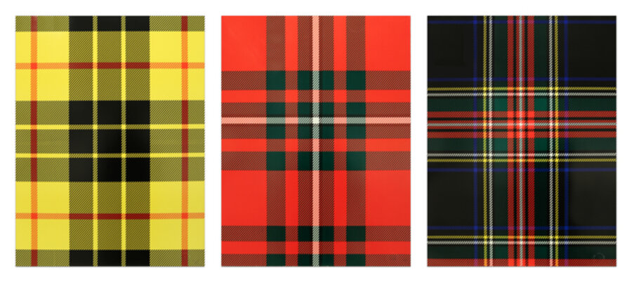 Tartan Set (Dress MacLeod, MacGregor, Black Steward)