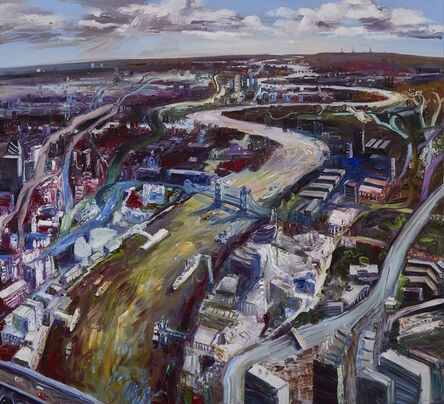 John Hartman, ‘The Thames Looking Down River’, 2006