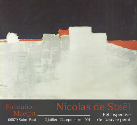 Nicolas de Staël, ‘Agrigente’, 1991