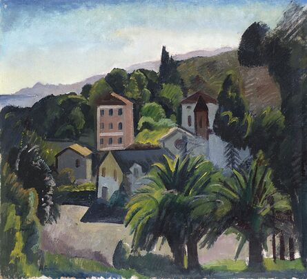 Achille Funi, ‘Paesaggio ligure’, 1920-22