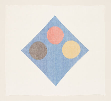 Ruth Laskey, ‘Twill Series (Circles 5)’, 2022