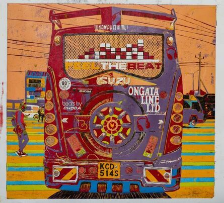 Dennis Muraguri, ‘Beat Port (back), Ongata Line Sacco’, 2019