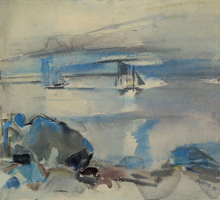 John Marin (1870-1953), ‘Untitled (Seascape)’, 1910