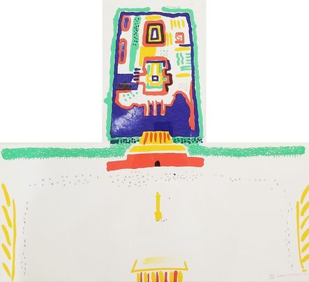 David Hockney, ‘Red Square and the Forbidden City’, 1982