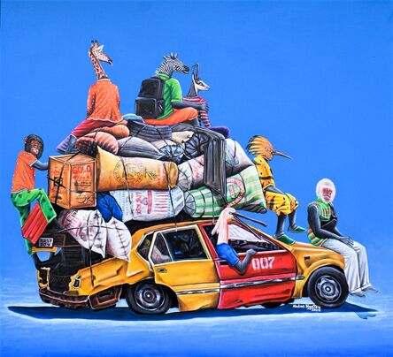 Abdias Ngateu, ‘Taxi-Brousse II ’, 2020