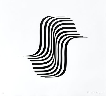 Bridget Riley, ‘Untitled [Winged Curve]’, 1966