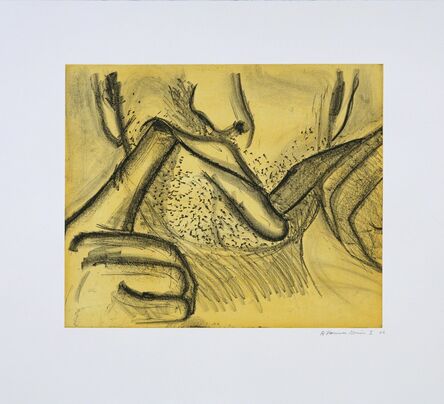 Bruce Nauman, ‘Soft Ground Etching - Yellow’, 2007