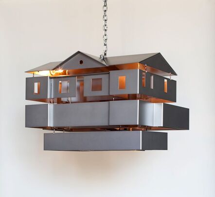 Mike Kelley, ‘Mobile Homestead Swag Lamp Edition’, 2010-2013