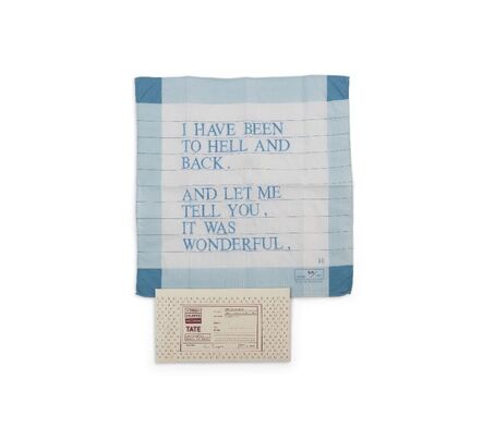 Louise Bourgeois, ‘I have been to hell and back (blue)’