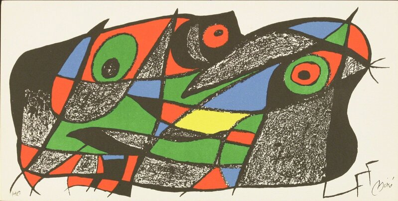 Joan Miró, ‘From Miro Sculpteur’, 1974, Print, Lithograph printed in colours, Sworders