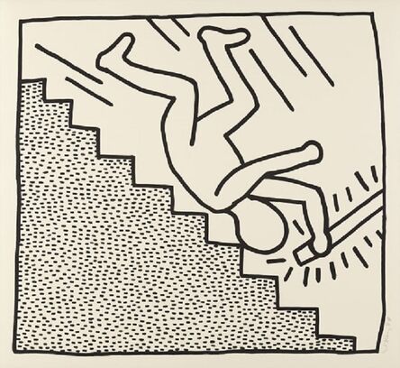 Keith Haring, ‘Untitled, from The Blueprint drawings (1990) (signed)’, 1990