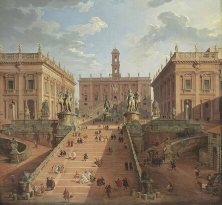 Giovanni Paolo Panini, ‘View of the Campidoglio, Rome’, 1750