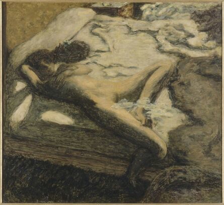 Pierre Bonnard, ‘Femme assoupie sur un lit, dit aussi L’Indolente (Woman Dozing on a Bed or The Indolent Woman)’, 1899