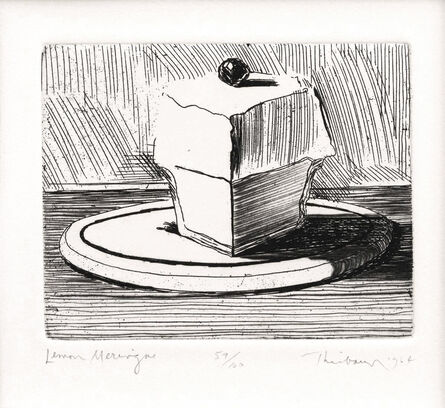 Wayne Thiebaud, ‘Lemon Meringue’, 1964