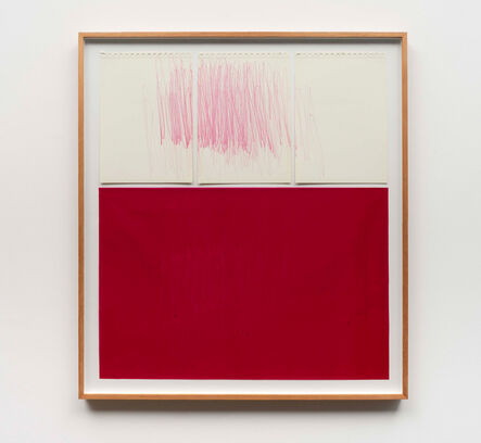 Carla Chaim, ‘Untitled  XVI ( scratch carbon red ) ’, 2020