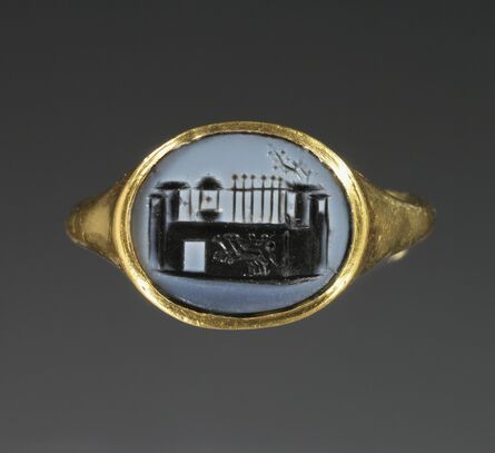 ‘Cameo Gem Inset Into a Hollow Ring’,  1st century