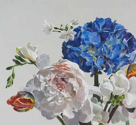 Ben Schonzeit, ‘Big Blue Hydrangeas’, 2011