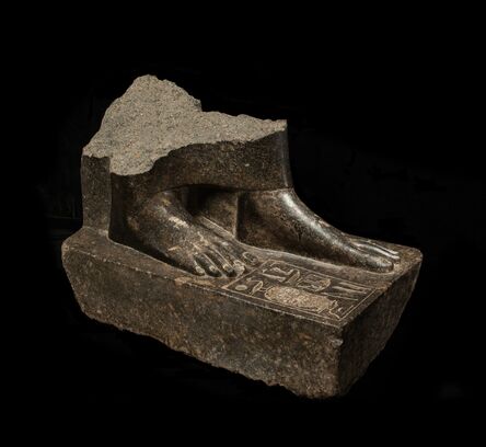 Ancient, ‘Egyptian granodiorite statue base of Sepdet’, New Kingdom, 18th Dynasty, reign of Amenhotep III, c.1350 BC