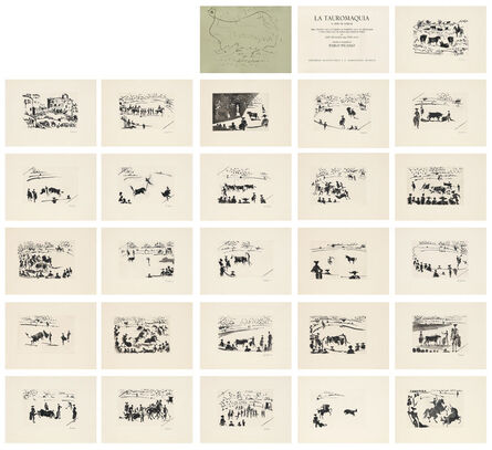 Pablo Picasso, ‘La Tauromaquia o Arte de torear (José Delgado alias Pepe Illo) (Die Kunst des Stierkampfes oder Die Kunst, den Stier zu präsentieren)’, 1957