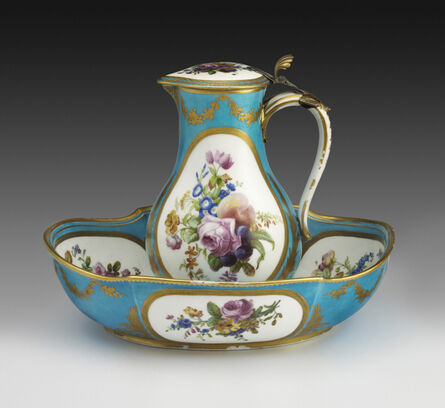 Sèvres Porcelain Manufactory, ‘Water Jug and Basin with Flowers and Fruit’, 1776