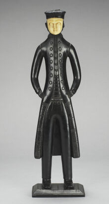 Haida, ‘Sea Captain Figure’, 1800s