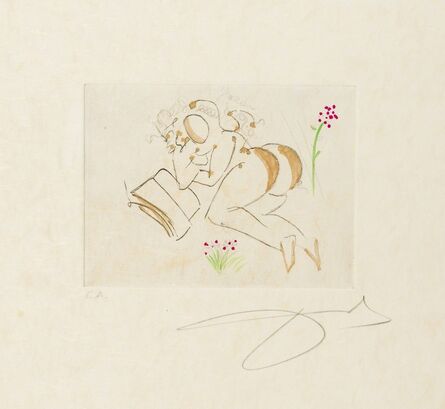 Salvador Dalí, ‘Vignettes, from 'Petits nus d'Apollinaire' (Field 72-4; M&L 202)’, 1967