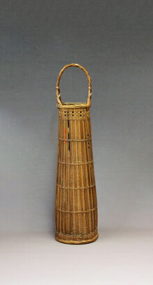 Tanabe Chikuunsai I, ‘Flower Basket with Ceremonial Arrows’, 1922