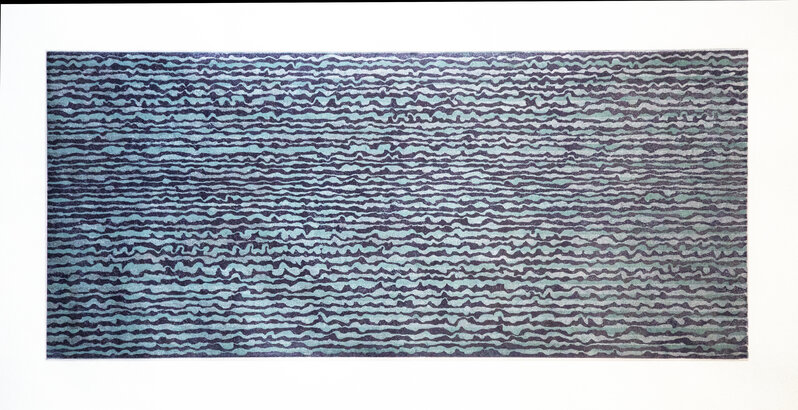 Bill Pangburn, ‘Hudson Currents 3’, 2019, Print, Monotype, ART MORA
