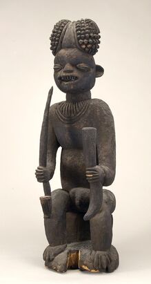 Attributed to Ateu Atsa, ‘Male Figure’, ca. late1800s-early 1900s