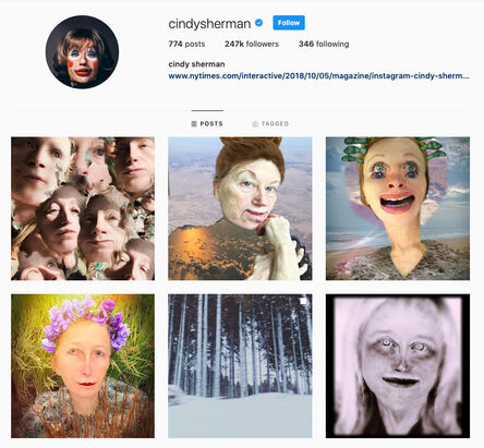 Cindy Sherman, ‘Your portrait digitally enhanced by Cindy Sherman’, 2019