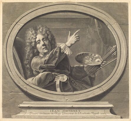 Antoine Trouvain, ‘Jean Jouvenet’, 1707