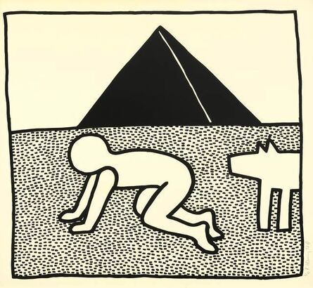 Keith Haring, ‘The Blueprint Drawings’, 1990
