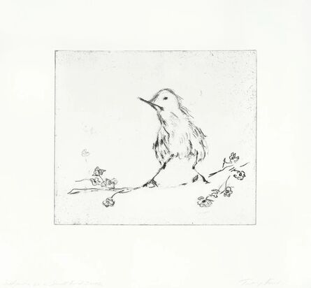 Tracey Emin, ‘Self-Portrait as a small bird’, 2002