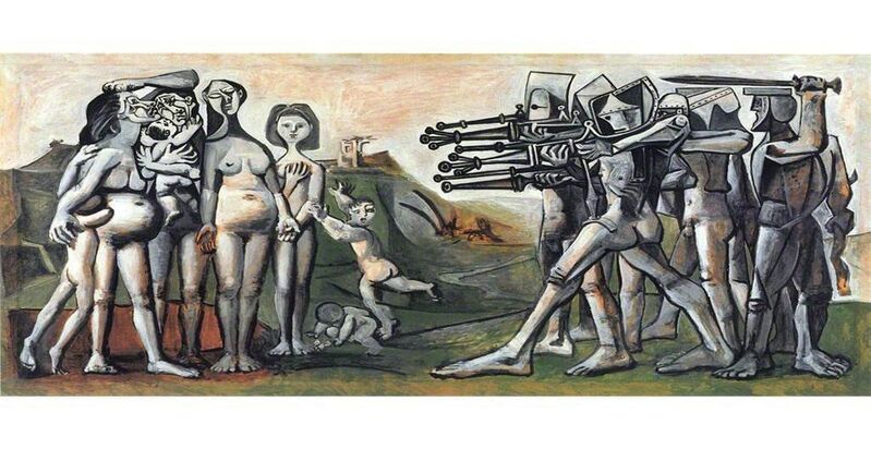 Pablo Picasso, ‘Massacre in Korea’, 1951, Painting, Centre for Fine Arts (BOZAR)
