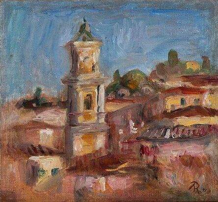 Pierre-Auguste Renoir, ‘Les toits du Vieux Nice et la Tour Saint-François’, ca. 1918