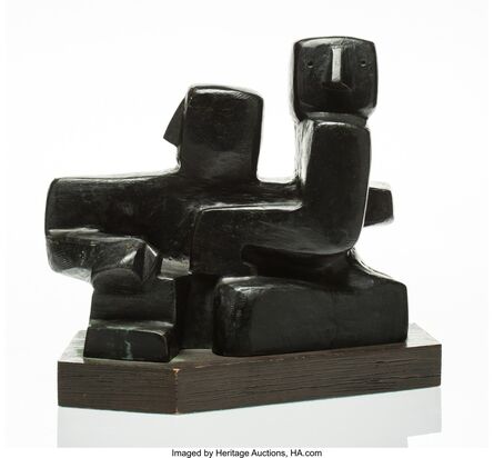 Louise Nevelson, ‘Seated Figures’, circa 1932