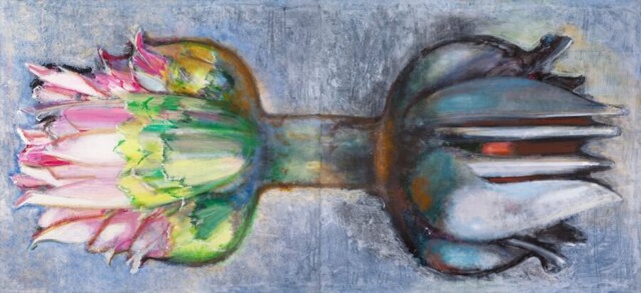 Delicate Balance (Diptych)